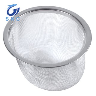 Teapot Diameter 80Mm Metal Mesh Tea Leaf Spices Strainer Basket