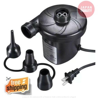 เครื่องสูบลม ที่สูบลมไฟฟ้า 3 หัว  electric air pump 3 in 1 จำนวน 1 ชุด เครื่องสูบลมไฟฟ้า ที่สูบลมไฟฟ้า ขนาดเล็ก พกพาง่าย