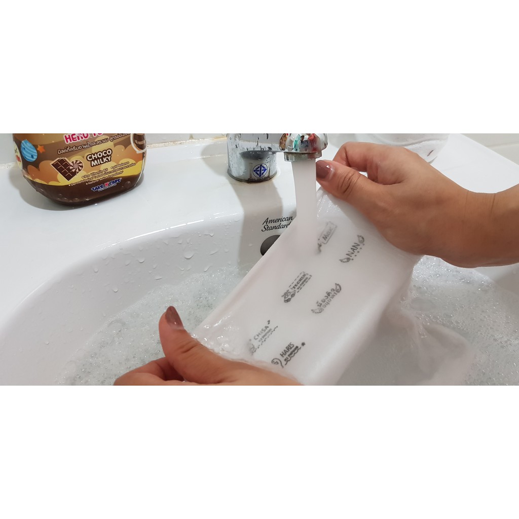 หมึกกันน้ำปั๊มผ้า หมึกผ้า  หมึกเติม หมึกตรายาง หมึกปั๊มผ้า ซักได้ หมึกไม่หลุดไม่เลอะ - รูปที่ 3