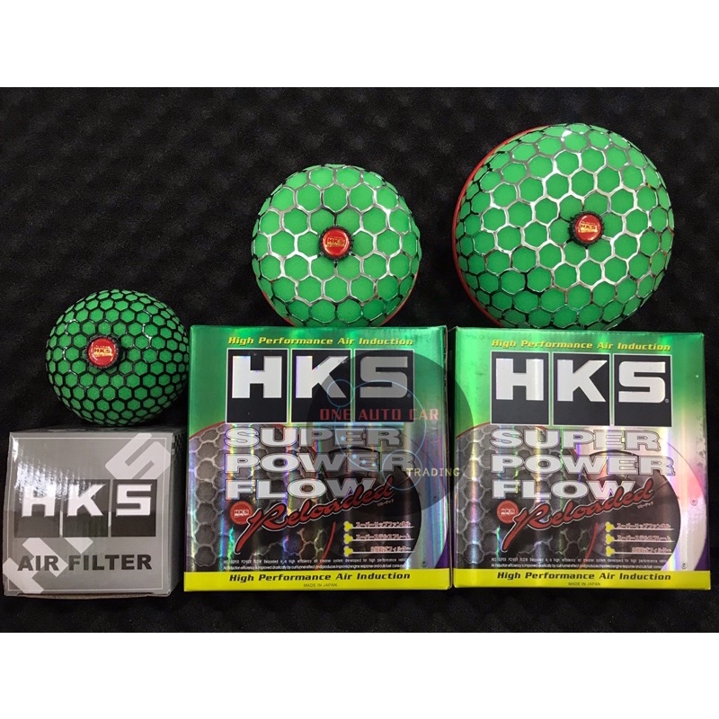 HKS Mushroom Style High Flow Washable Air Intake Filters (63mm/76mm/83mm)