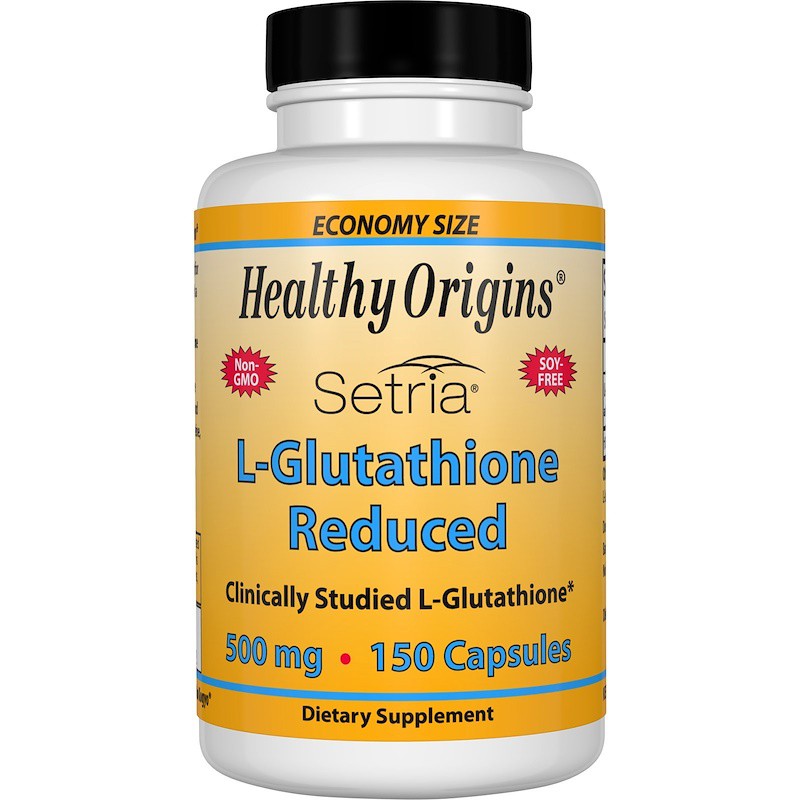 Healthy Origins Setria L Glutathione Reduced 500 Mg 150 Capsules Shopee Thailand