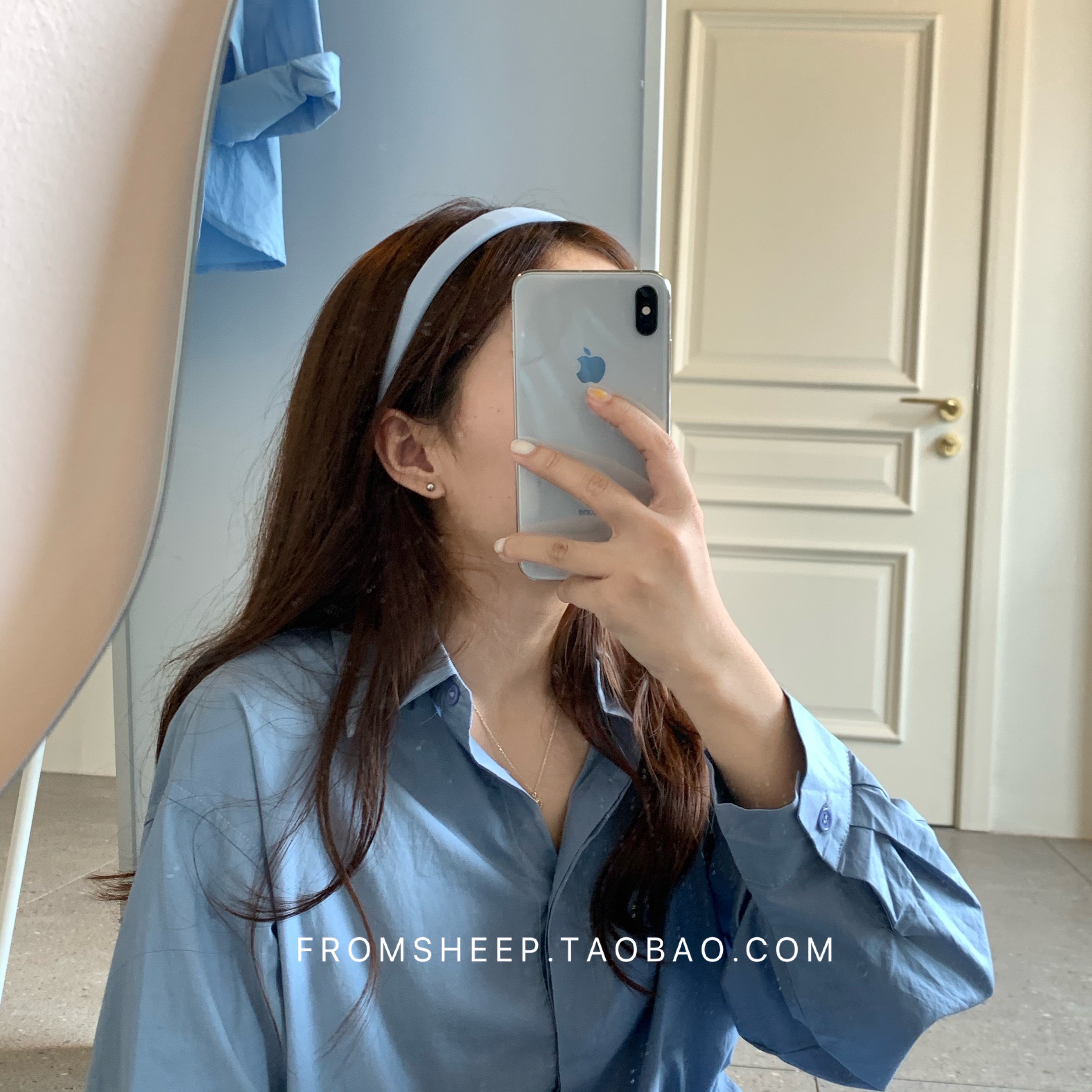 ที่คาดผมสีบริสุทธิ์ที่คาดผมสำหรับล้างหน้าสำหรับผู้หญิงที่คาดผมเกาหลีแบบเรียบง่ายออกไปข้างนอกผ้าโพกศีรษะป่าซุปเปอร์นางฟ้า-