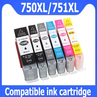 Canon PGI 750 CLI 751 ink PGI 750XL CLI 751XL black PGI750XL CLI751XL Ink Cartridge Compatible for MG5470  XL