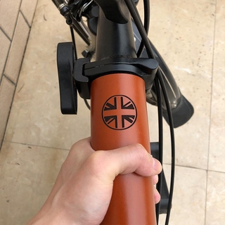 Twtopse ปลอกหนัง แฮนด์เมด สําหรับจักรยานพับ Brompton