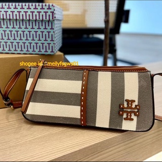 Tory Burch Mcgraw Bag รุ่นใหม่ล่าสุด 2022 ! กระเป๋างานสาน ทรงยาว กระเป๋าแฟชั่น กระเป๋าถือ กระเป๋าสะพายไหล่ งานสวย