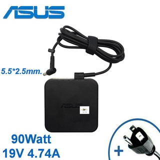 Asus Adapter 19V/4.74A 90W หัวขนาด 5.5*2.5mm สายชาร์จ อแดปเตอร์ สายชาร์จโน๊ตบุ๊ค Asus A53E A55A K52F K53E K53SV K53U K55