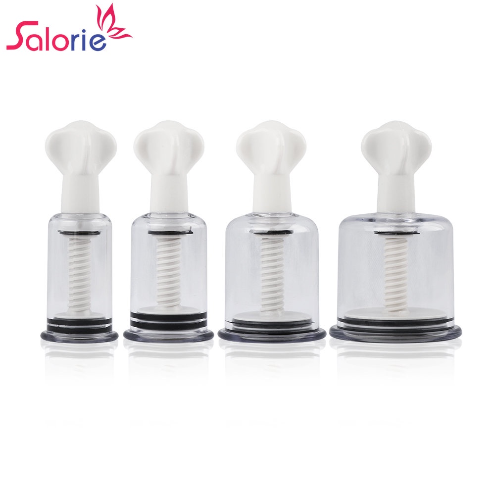 Salorie ชุดถ้วยสูญญากาศ นวดร่างกาย แบบดั้งเดิม 4 ขนาด