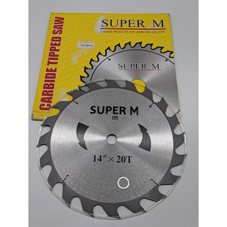 03030 ใบเลื่อยวงเดือน SUPER M 14"x20T