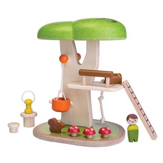 PlanToys 6626 Tree House บ้านต้นไม้ ของเล่นบทบาทสมมุติ สำหรับเด็กอายุ 3 ปีขึ้นไป