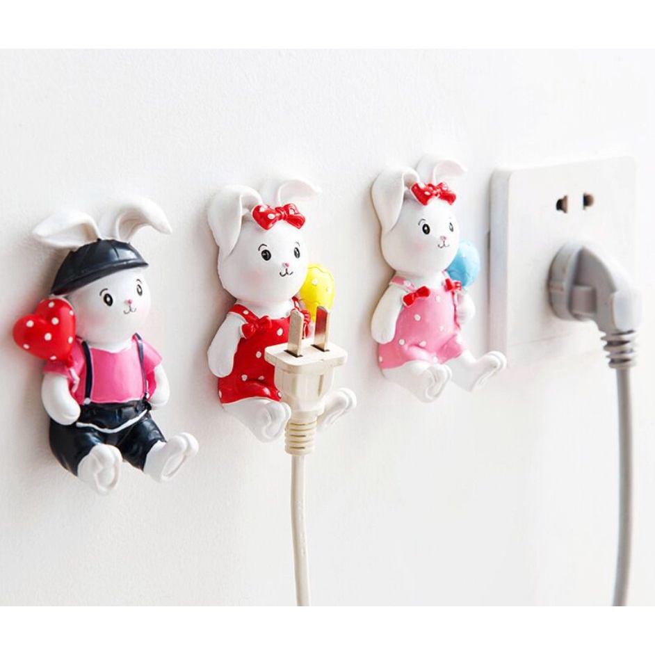 สินค้าพร้อมส่ง ที่เก็บปลั๊กไฟรูปกระต่าย