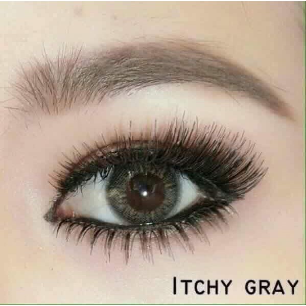 คอนแทคเลนส์ รุ่น Itchy สีเทา