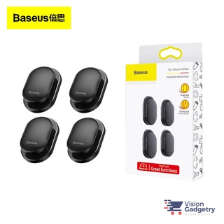 Baseus คลิปตะขอแขวนยานพาหนะ ขนาดเล็ก ACGGBK-01 (4 ชิ้น)