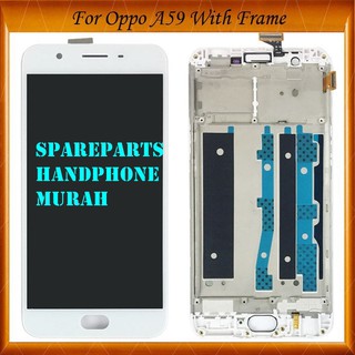 กรอบหน้าจอสัมผัส Lcd สําหรับ OPPO F1S A59