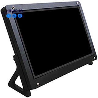 7 Inch Display Monitor LCD Case Support Holder for Raspberry Pi 3 Acrylic Housing Bracket LCD Black