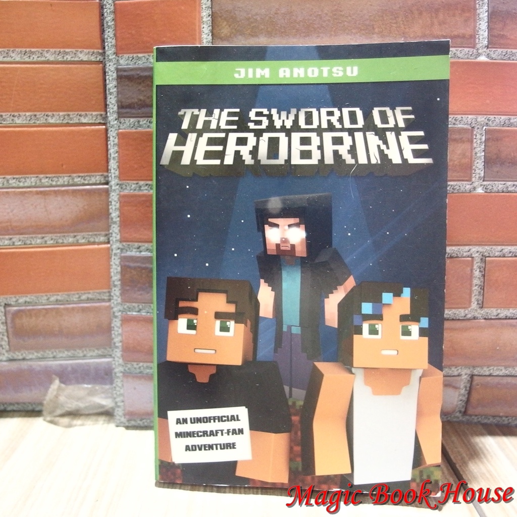 THE SWORD OF HEROBRINE : หนังสือ Chapter Book ปกอ่อน ภาษาอังกฤษ (มือสอง) ขนาด Pocket Book หนา สภาพ ด