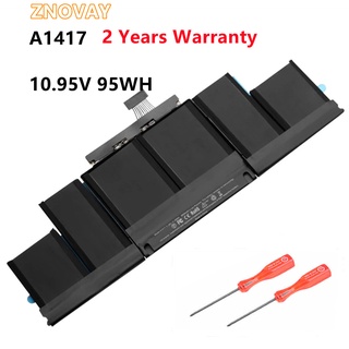 ZNOVAY Laptop Battery for Apple A1417 A1398 (2012 Early-2013 Version) for MacBook Retina Pro 15&amp;quot; fits ME665LL/A ME6