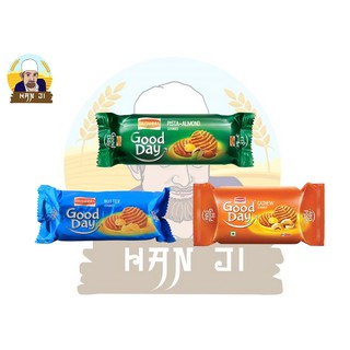 Good Day Biscuit 75g บิสกิตอินเดีย เนย ถั่วพิสตาชิโออัลมอนด์ เม็ดมะม่วงหิมพานต์