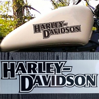 สติกเกอร์โลโก้สะท้อนแสง สําหรับติดตกแต่งถังน้ํามันรถจักรยานยนต์ Harley