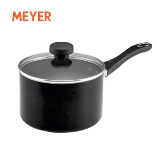 MEYER หม้อเทฟล่อน พร้อมฝาแก้ว ขนาด 16 cm หม้อเคลือบ หม้อต้มอาหาร หม้อ หม้อต้ม ใช้กับเตาแม่เหล็กไฟฟ้าได้