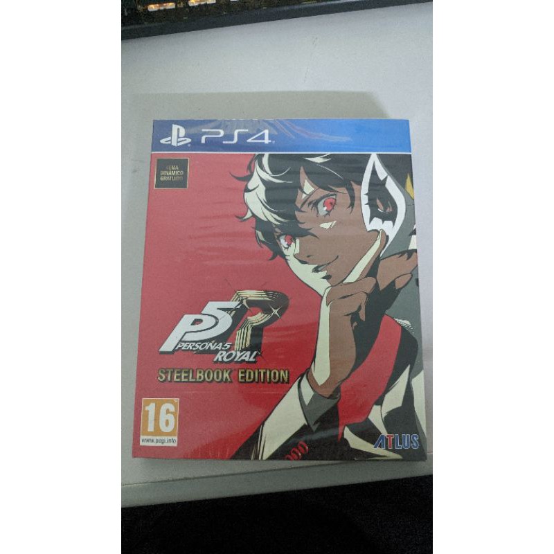 Persona 5 royal steelbook edition มือ 1 ยังไม่แกะซีล