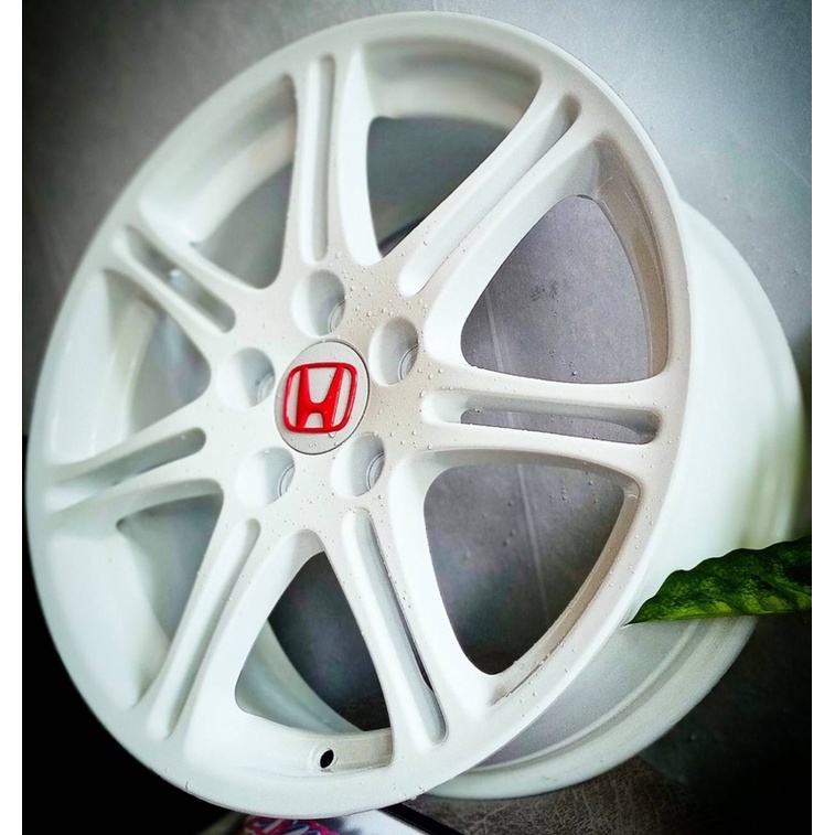 แม็กแท้ Honda EP3 Type R  สีขาวมุก ( By Enkei japan) ขอบ17" กว้าง7" Et45  Cb64 ขนาดรูน็อตล้อ5รู114