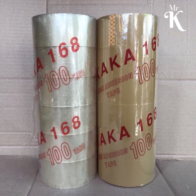 6 ม้วนของ ADHESIVE TAPE 5F 100 YARD