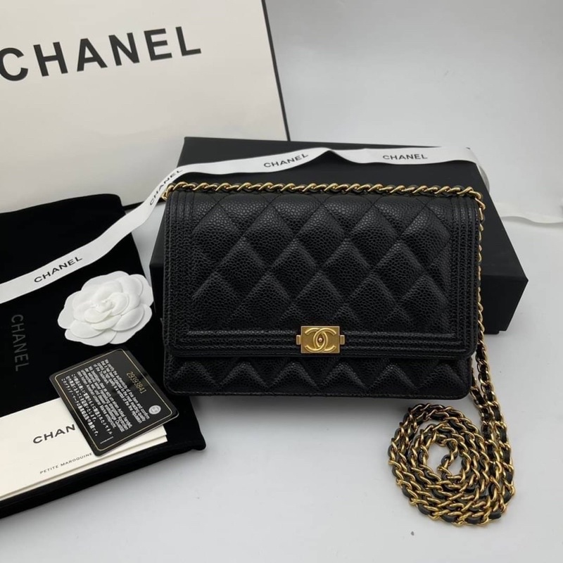 กระเป๋า Chanel boy Woc  Original หนังแท้ 19 cm