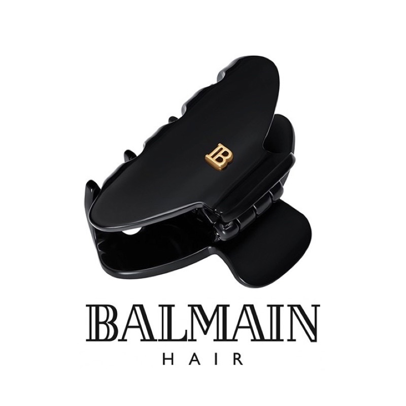 🍀พรีออเดอร์🍀 BALMAIN HAIR CLIP SMALL (BLACK) (S)