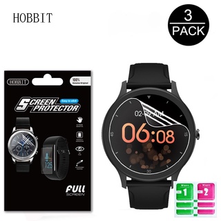 ฟิล์มไฮโดรเจล TPU แบบนิ่ม สําหรับ Ticwatch E3 C2 S2 Pro 3 X Cellular TEL Ultra GTK GTA 2021 3 ชิ้น