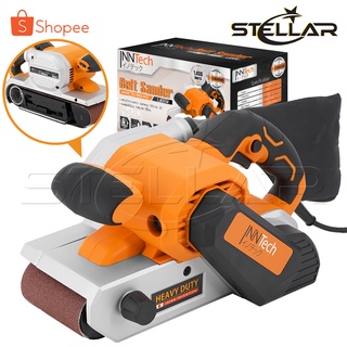 InnTech เครื่องขัดกระดาษทราย สายพาน (รุ่นรถถัง) Belt Sander 100มม. 4 นิ้ว 1,400W รุ่น IT-941 แถมฟรี! กระดาษทรายขนาด 100ม