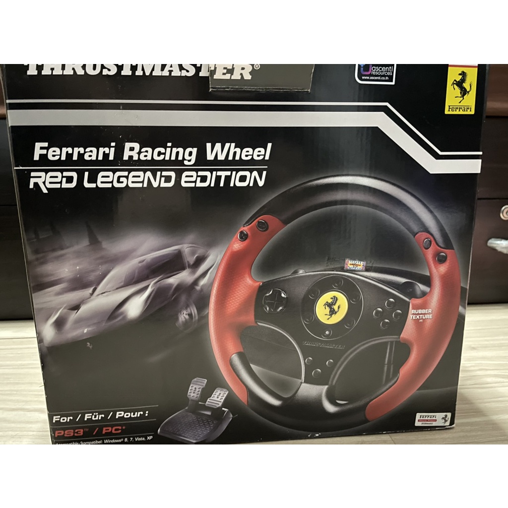 จอยพวงมาลัย Thrustmaster Ferrari PC , PS3 (มือสอง)