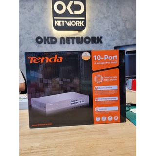 TENDA TEG5310P-8-150W   L3 Managed PoE Switch Gigabit 8 Port + 2 sfp ( รับประกันศูนย์ 5ปี )