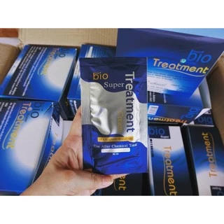 ส่งฟรี/มีไลฟ์ ( 1 กล่อง)Green bio Super Treatment (ซองน้ำเงิน)รับประกันของแท้ 100 % ยกกล่อง