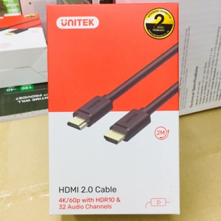 HDMI Cable 2m. Version2.0 Unitek