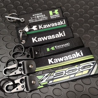 KAWASAKI 1 ชิ้น คาวาซากิ นินจา รถจักรยานยนต์ เย็บปักถักร้อย พวงกุญแจ Olecranon พวงกุญแจวัฒนธรรม เย็บปักถักร้อย ผ้า บทความ คอลเลกชัน พวงกุญแจ