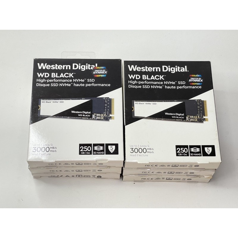 SSD nvme m2 WD Black มือสอง สภาพใหม่