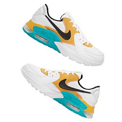 tenis nike air max excee golden yellow turquoise