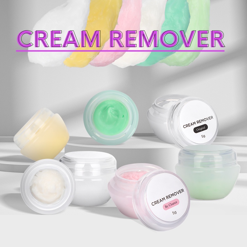 [คลังสินค้าพร้อม]GENIELASH Eyelash Extension Glue Remover Cream Light 6 รส 1 ชิ้น lash กาวลบความผิดพลาดต่ํา 5g