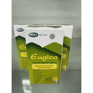 ยูจิก้าสเปรย์พ่นคอ Eugica mouth spray 10 ml