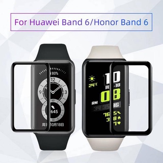 ฟิล์มกันรอย 3D สําหรับ Huawei band 7 6 Pro Watch Fit Soft Screen Protector ฟิล์มนาฬิกา สําหรับ Huawei band Honor 6 Soft Protective Film