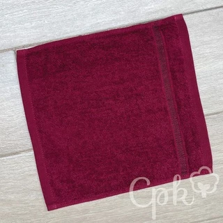 Cpk ผ้าเช็ดหน้า 13x13นิ้ว (33x33ซม.) ลายก้างปลา Cotton100% ซับน้ำดี เกรดA 1 ผืน