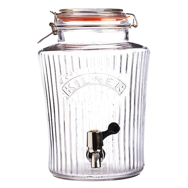 KILNER โหลแก้วพร้อมก๊อก คิลเนอร์ สไตล์วินเทจ ขนาดบรรจุ 8 ลิตร รุ่น 0025.766 / KILNER Vintage Drink D