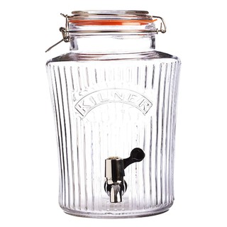 KILNER โหลแก้วพร้อมก๊อก คิลเนอร์ สไตล์วินเทจ ขนาดบรรจุ 8 ลิตร รุ่น 0025.766 / KILNER Vintage Drink Dispenser - Storage J