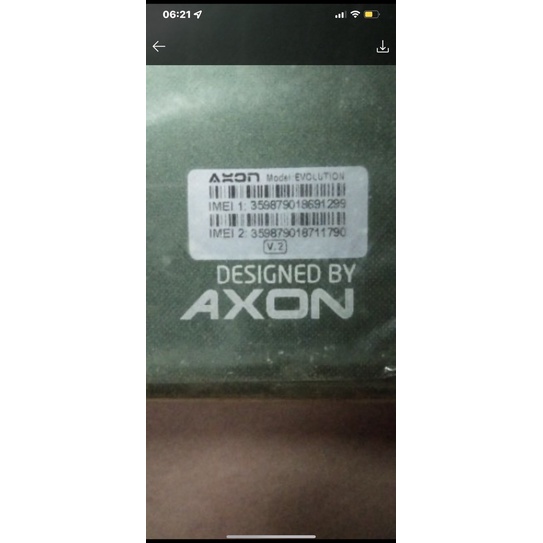 ทัชสกรีนTablet Axon evolution(9.1”)