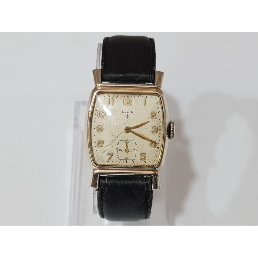 นาฬิกา ELGIN MEN'S VINTAGE 554 15 JEWELS USA NO.137 (ไขลาน)