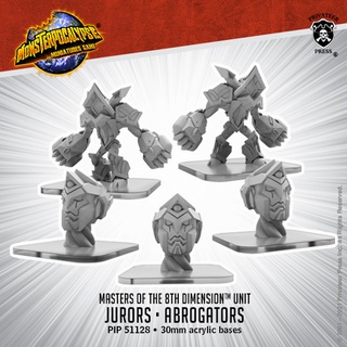 🔥มีของพร้อมส่ง🔥 Privateer Press Monsterpocalypse Masters of the 8th Dimension Unit: Jurors and Abrogators 51128