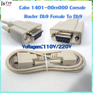Cabo 1401-00rn000 Console Router Db9 Female To Db9,