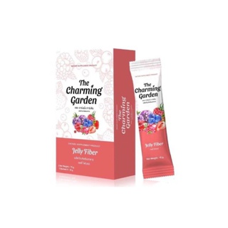 [มี อย.] The Charming Garden Jelly Fiber ผลิตภัณฑ์เสริมอาหาร เจลลี่ไฟเบอร์ ขนาดบรรจุ 5 ซอง/กล่อง