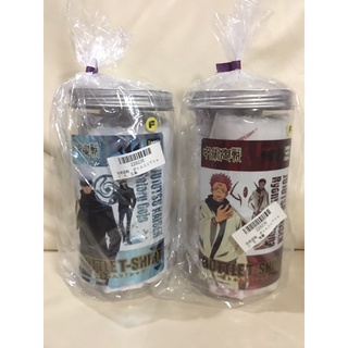 Jujutsu Kaisen - T shirt in Bottle Gojo &amp; Sukuna เสื้อยืด มหาเวทย์ผนึกมาร ลายโกะโจ ลายสุคุนะ ญี่ปุ่น มือ 1