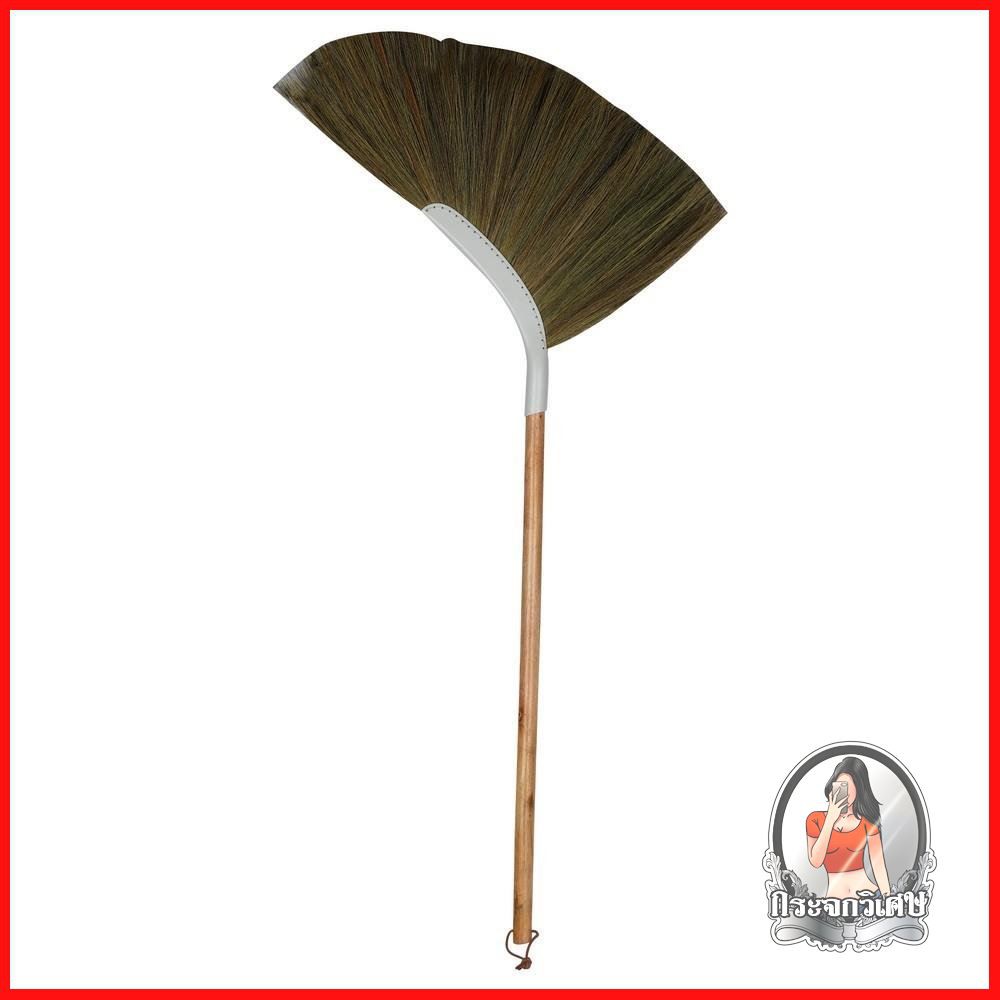 ไม้กวาด ที่โกยผง อุปกรณ์ทำความสะอาด ไม้กวาดดอกหญ้า FA2112 SWEEPY 
 ผลิตจากดอกหญ้าธรรมชาติคัดเกรดอย่า